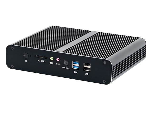 HUNSN 4K Mini PC, Intel Gen 10th I7 1065G7, Small Computer, Server, HTPC, BM27, AC WiFi/BT/2HDMI2.0/2LAN/4USB3.0/4USB2.0, (64G RAM/1TB SSD/5TB HDD)