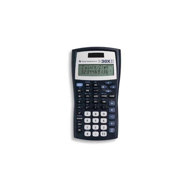 Texas Instruments TI-30X IIS 2-Line Scientific Calculator, Black Color: Black