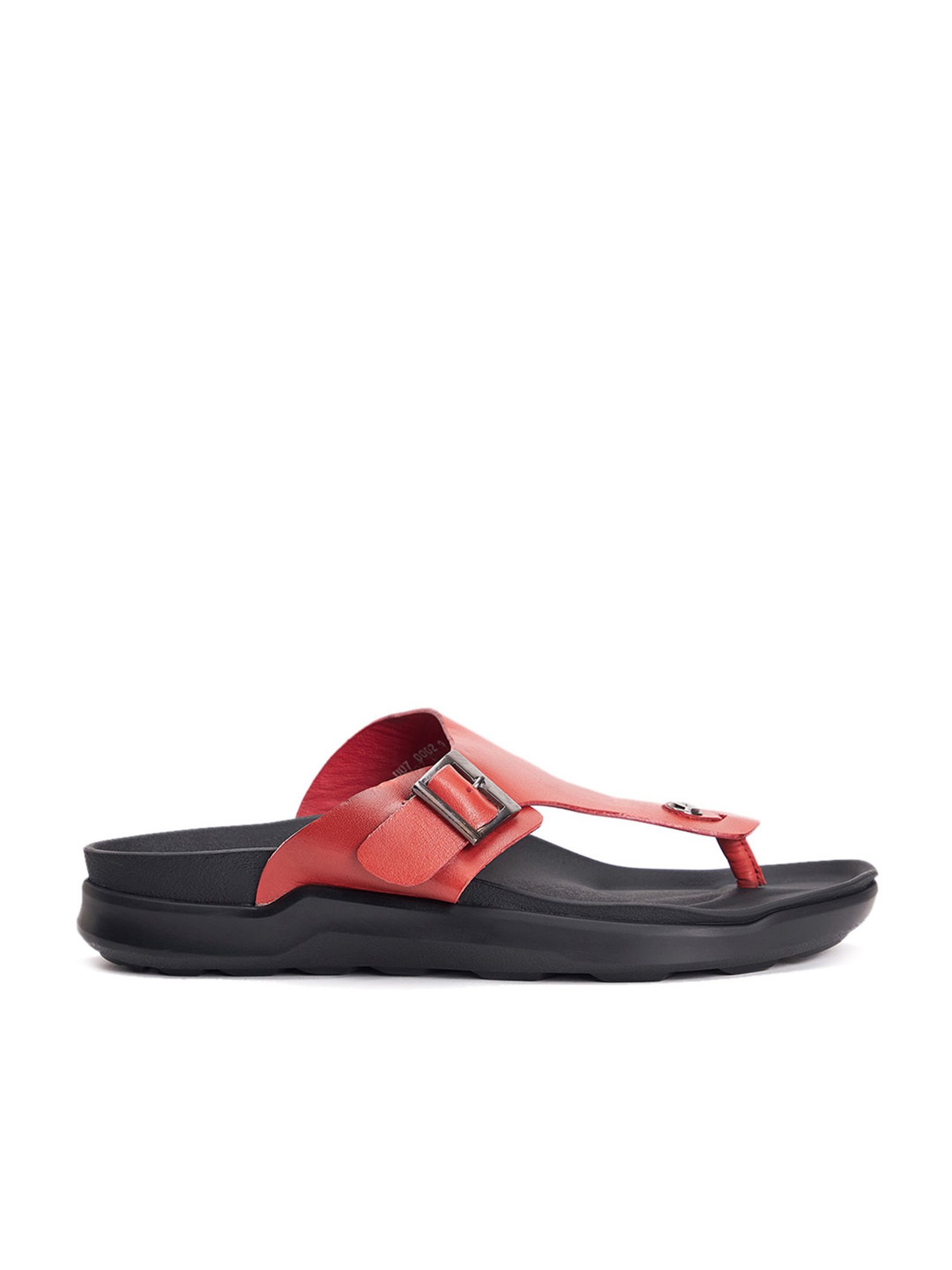 Hitz Men's Red Thong Sandals