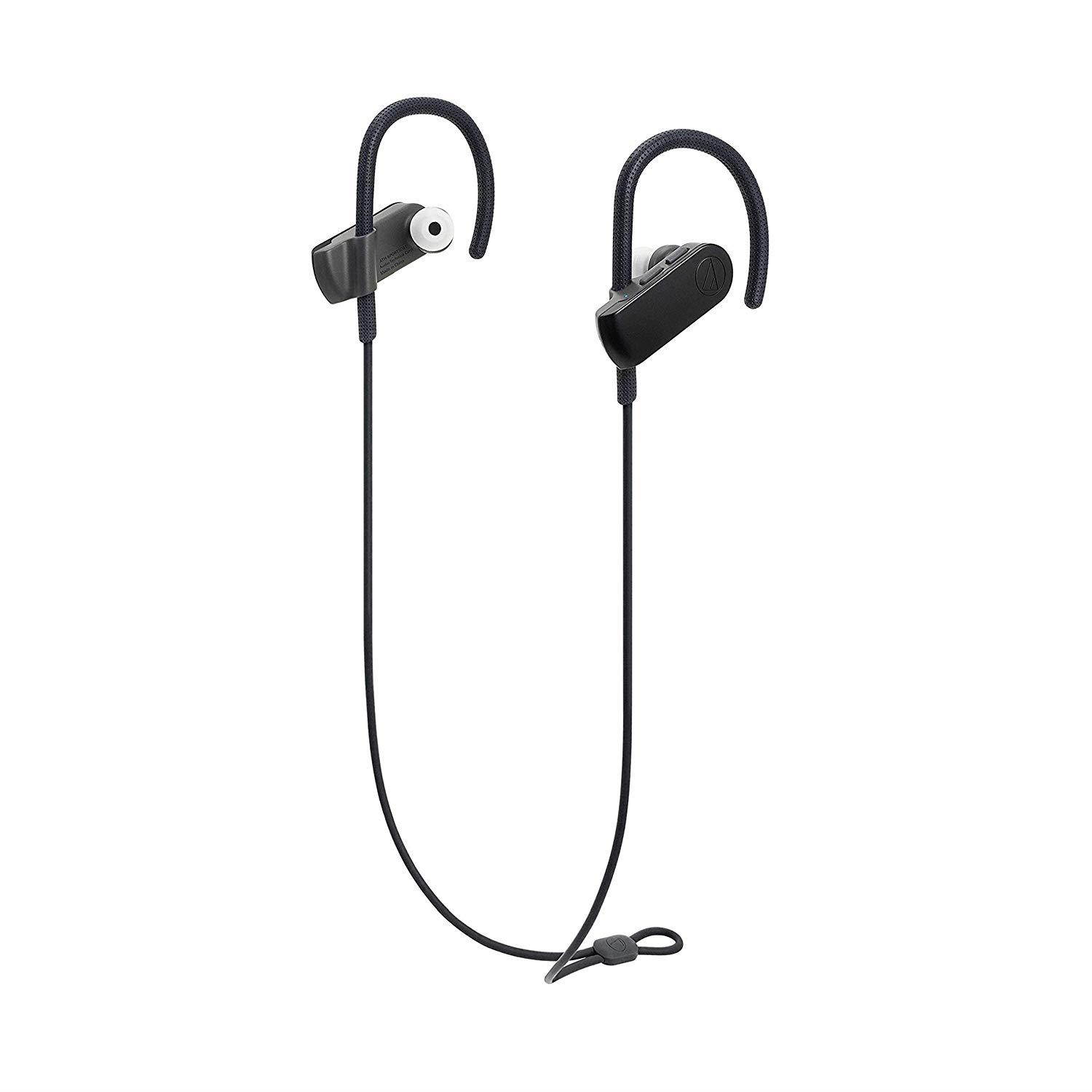 Audio-Technica Black ATH-SPORT50BTBK Earbud SonicSport Wireless In-ear Headphones