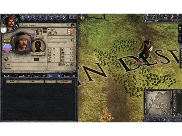 Crusader Kings II: Mongol Faces (DLC) [Online Game Code]