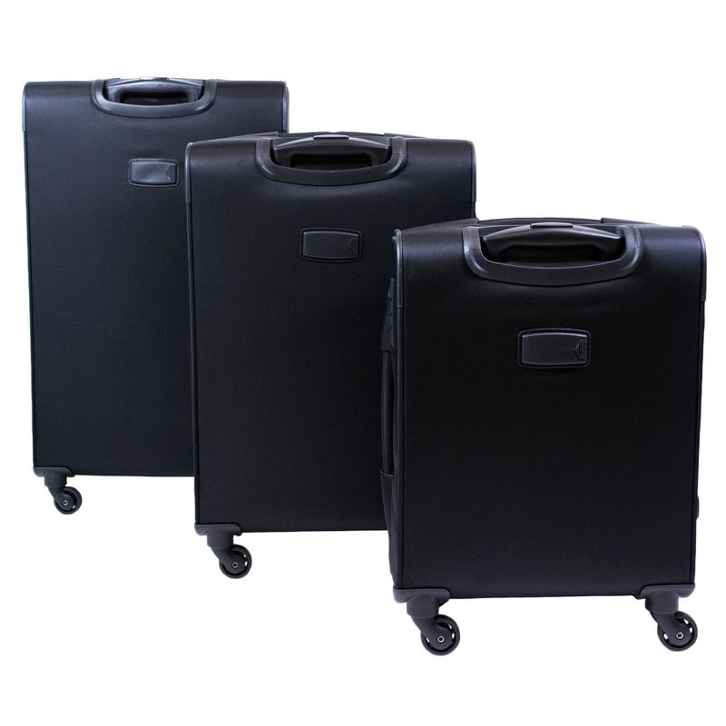 American Tourister 29'' Axion Checked Softside Suitcase - Black