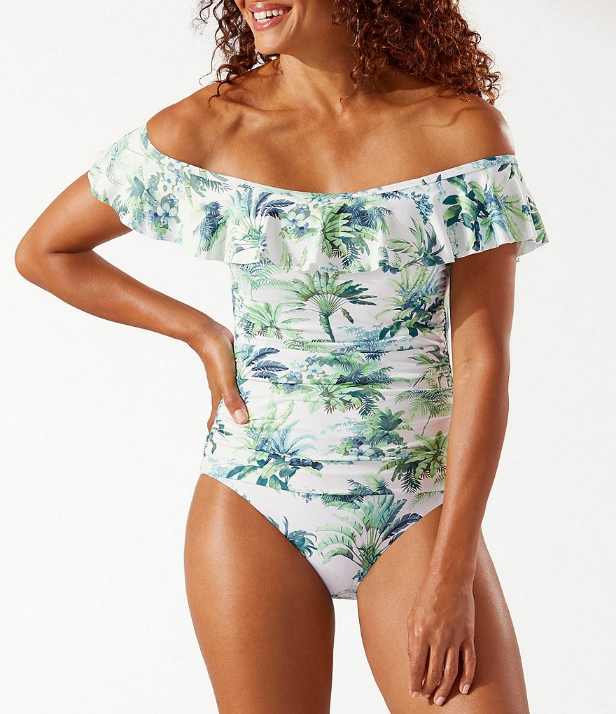 Reebok Our Zips Are Sealed Tummy Control One Piece Swimsuit