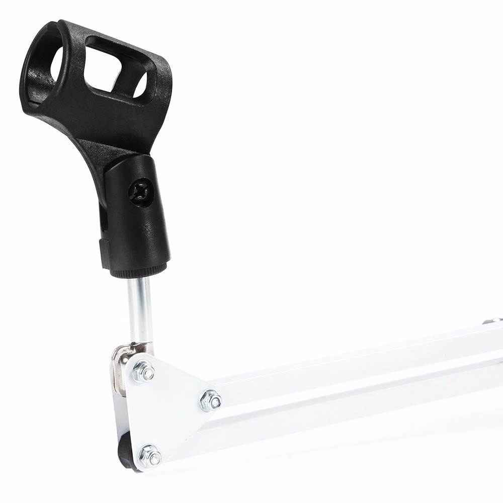 NB-35 Desktop Table Tripod Microphone MIC Stand Holder with Clip Microphone Stand Holder for Mounting on PC Laptop Notebook