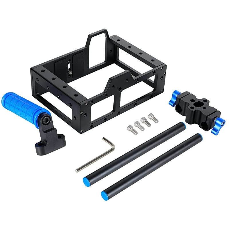 Aluminum DSLR Camera Rig Cage for DSLR Camera/Video 5D Mark II