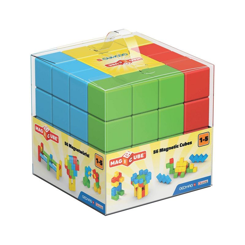 Geomag Magic Cube Preschool Magnetic Building Set 56pc