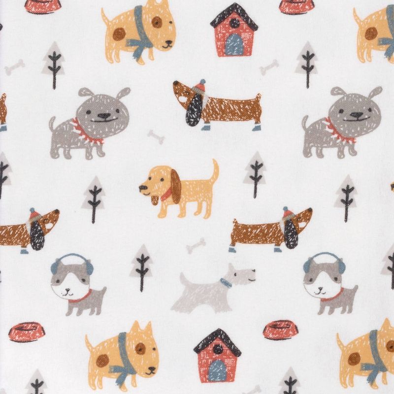 Trend Lab Farm Friends Flannel Receiving Blankets - 4pk