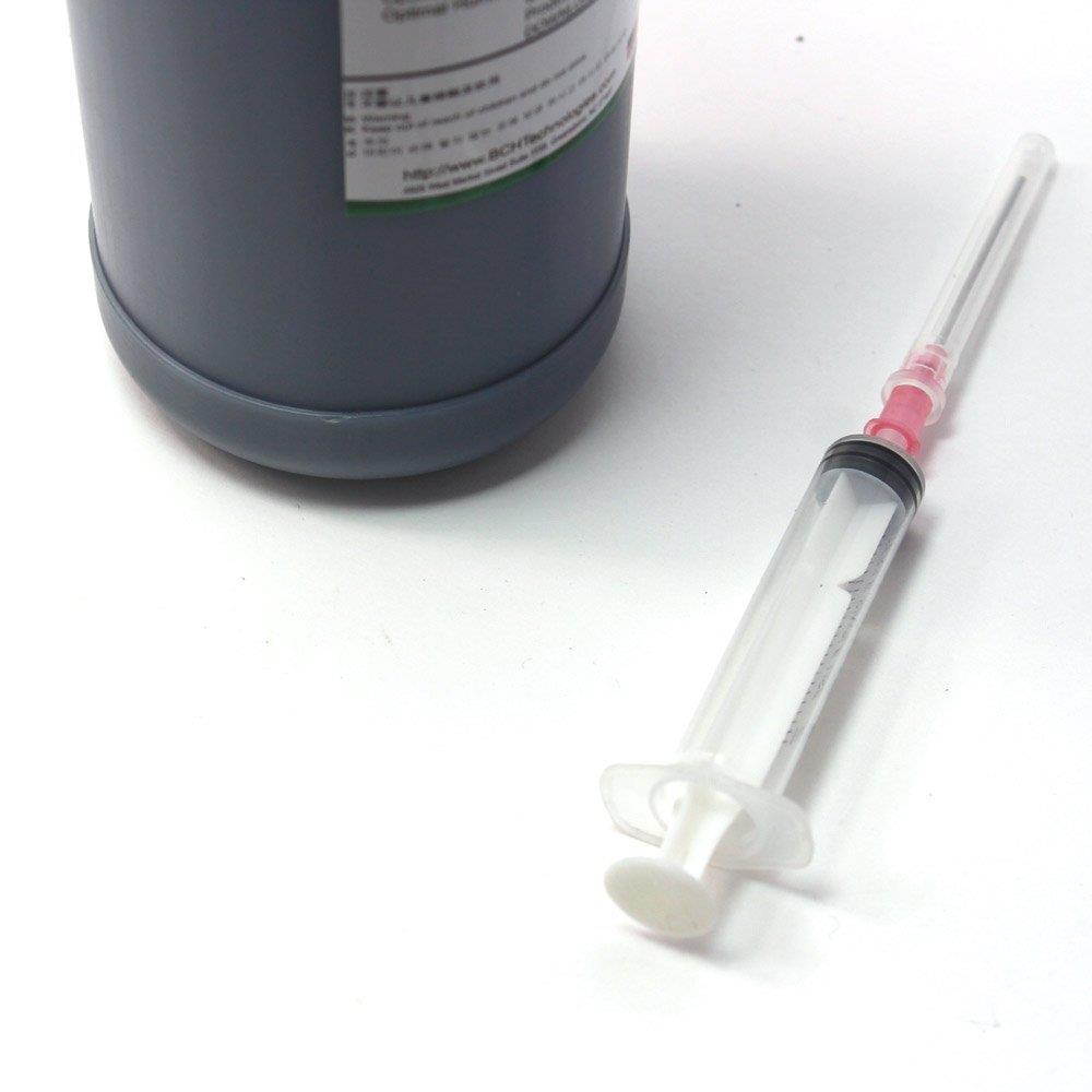 BCH Standard 500 ml (16.9 oz) Black Refill Ink for Epson Printers