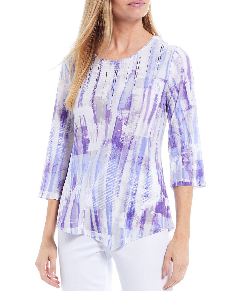 Joules Celina Short Sleeve V-Neck Knit Tee