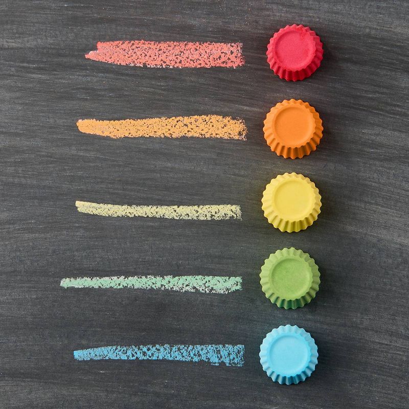 Trudeau 2pk Cupcake Chocolate Molds Aqua