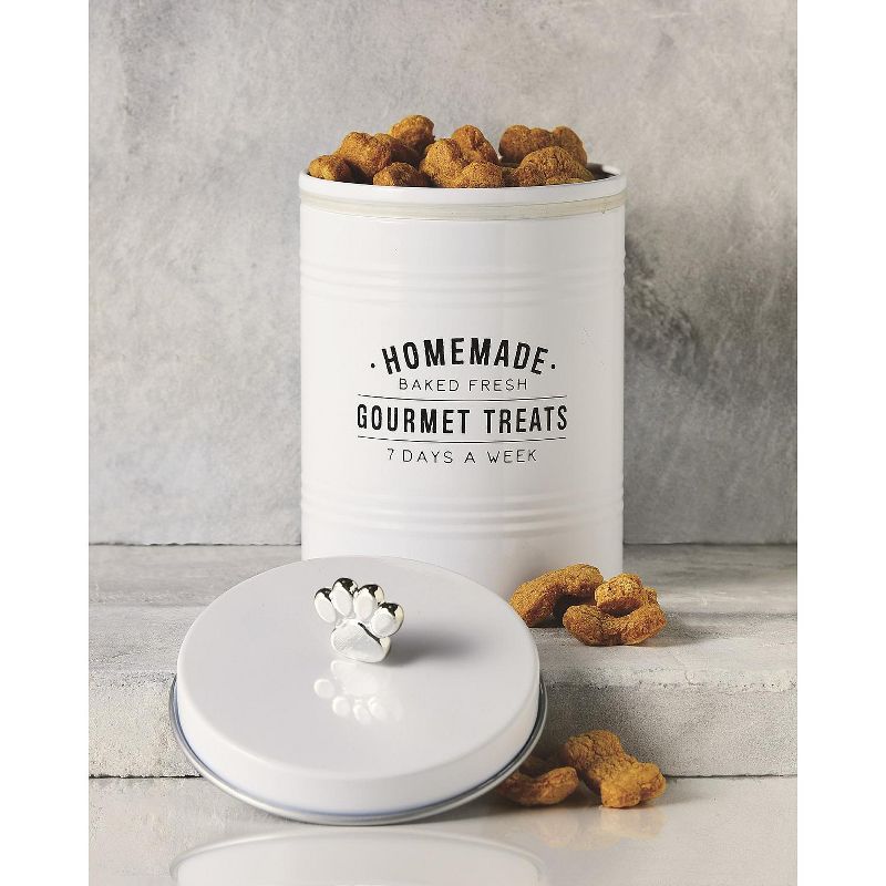 Amici Pet Gourmet Metal Food Canister, 72oz