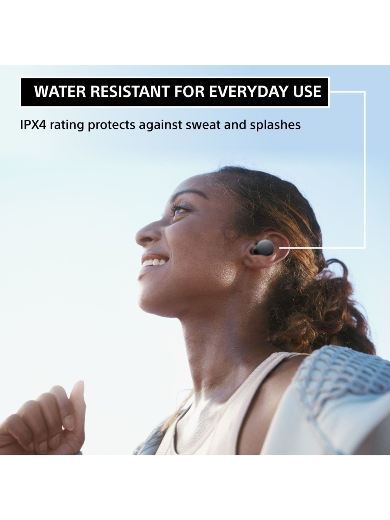 Sony WF-LS900N In Ear Bluetooth Earbuds with Noise Cancellation (Black, True Wireless)