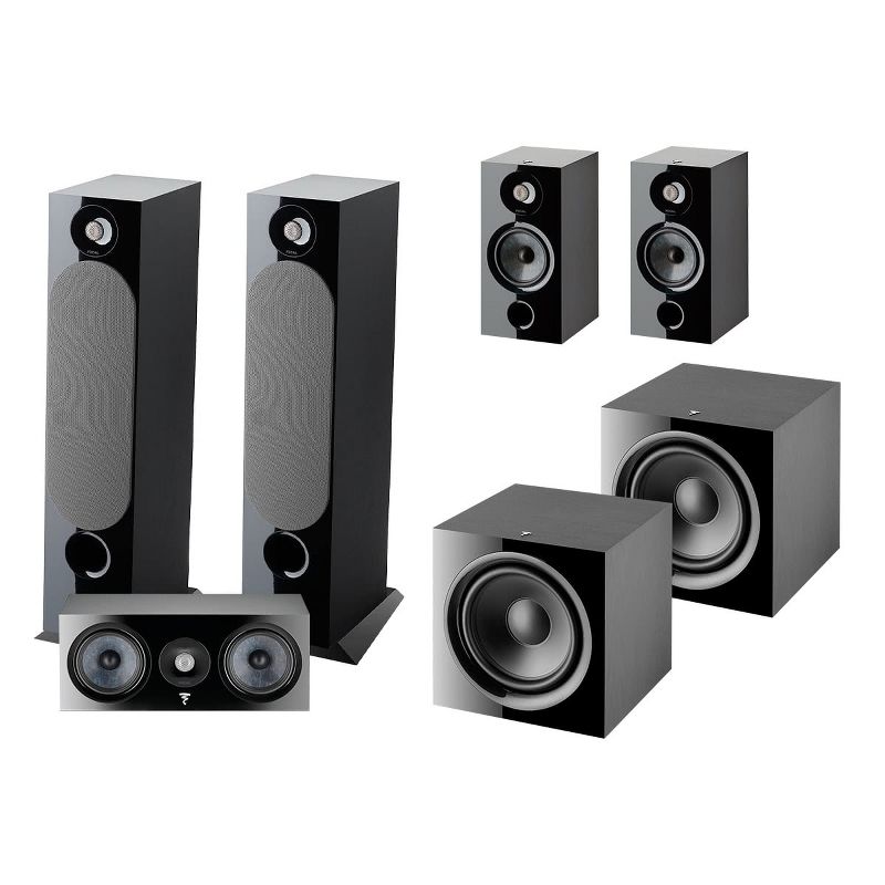 Focal Chora 7.2 Channel Home Theater System (Black)