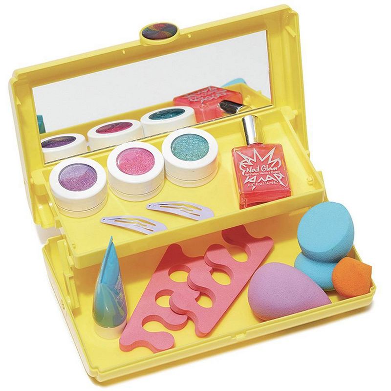 Caboodles Makeup Case Take It Touch Up Tote - Yellow