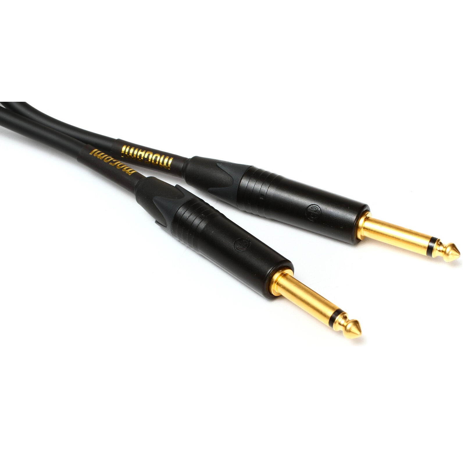 Mogami Gold Instrument 1/4" Male to 1/4" Male Instrument Cable - 25in