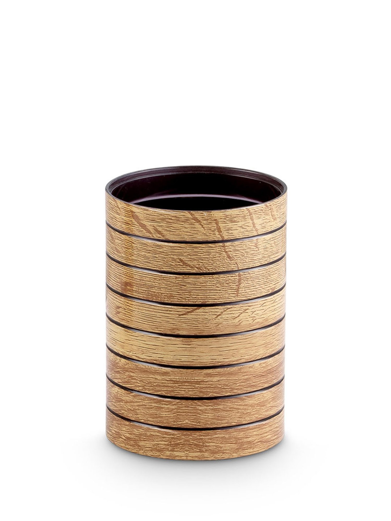 Freelance Brown Polyresin Set of 4 Bathroom Accessories