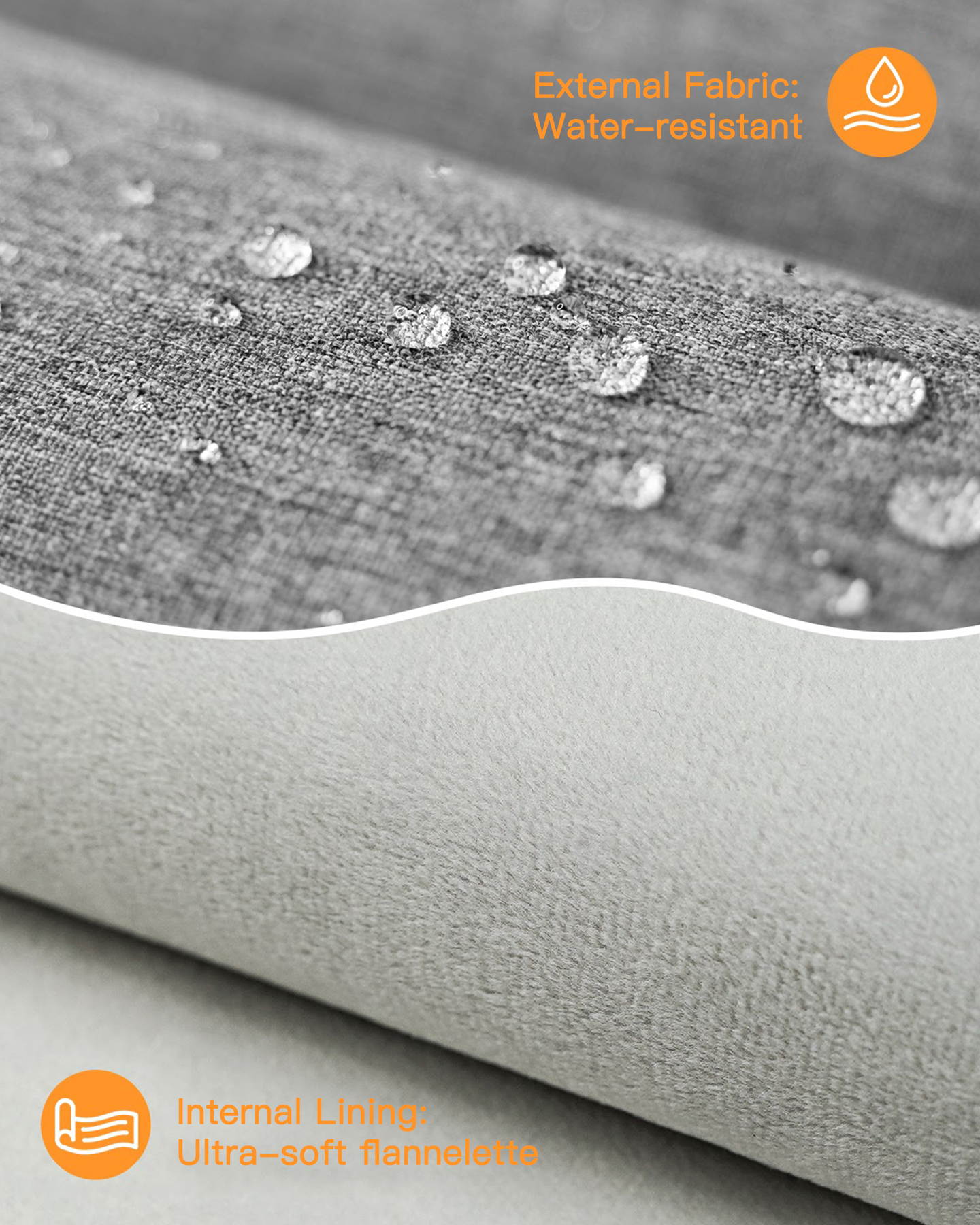 Inateck 14&rdquo; 360&deg; Protective Laptop Shoulder Bag Sleeve Crossbody Bag with Handles, Luggage Strap, Detachable Shoulder Strap, Splash-Resistant for Commuting, School, Business, Travel, Gray