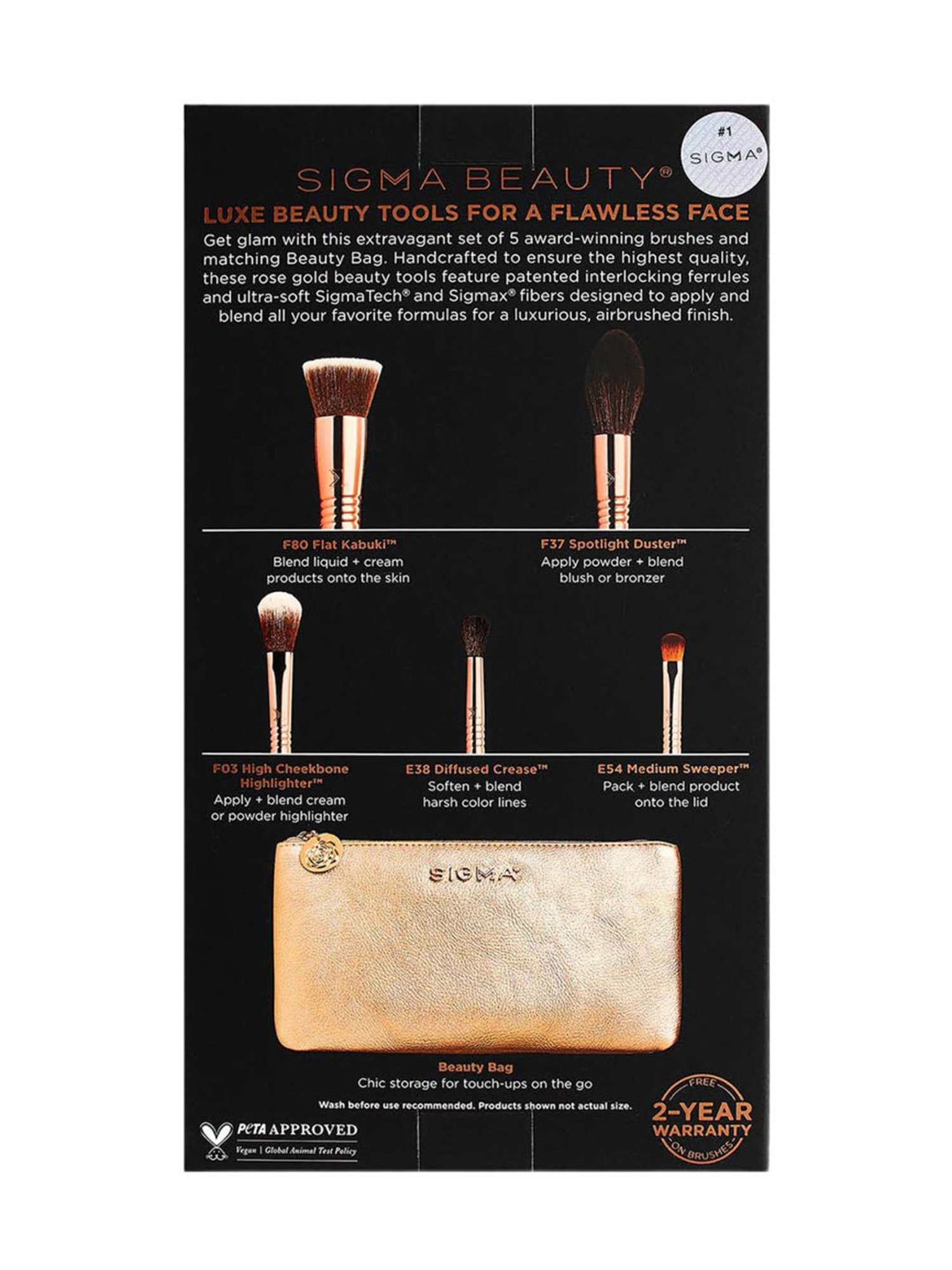 Sigma Beauty Iconic Brush Set