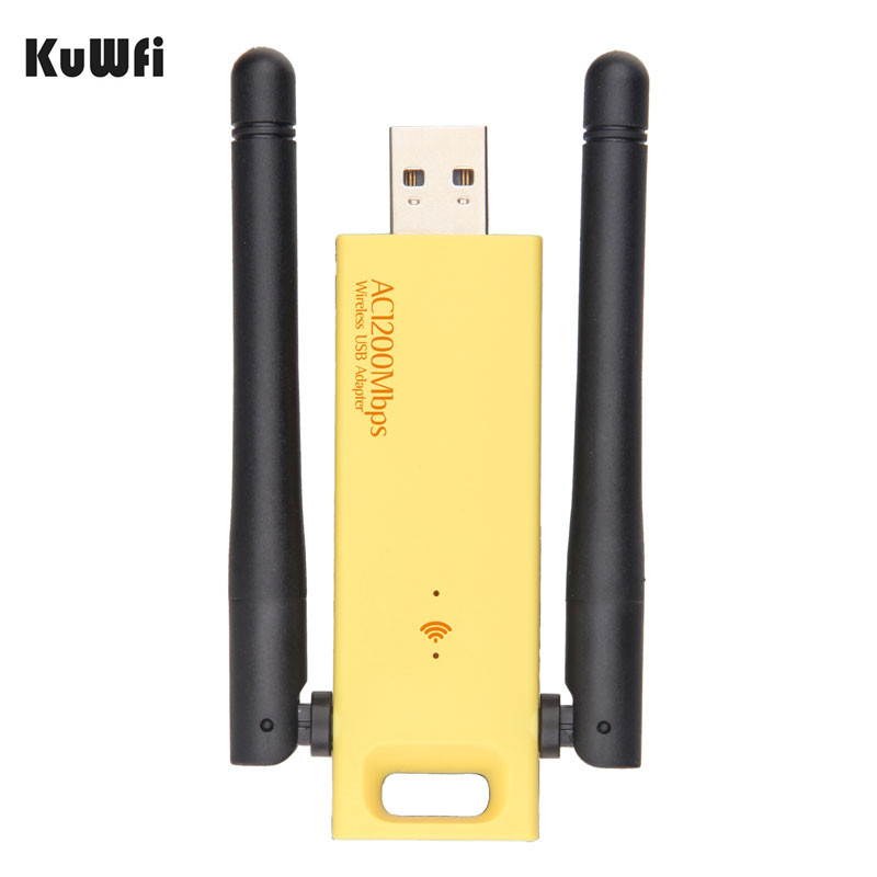 KuWfi WD-4602AC Wireless USB Adapter 1200Mbps Dual Band 5Ghz 2.4Ghz Mini USB Network Card 802.11ac RTL8812AU Chipset Aerial Dongle