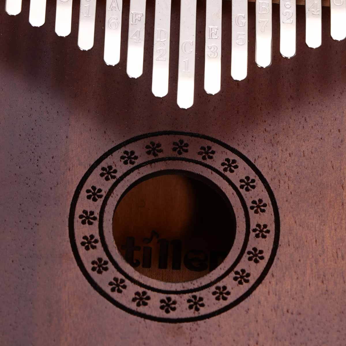 1Pc Kalimba Thumb Piano Musical Instrument for Beginner with Accessories Set