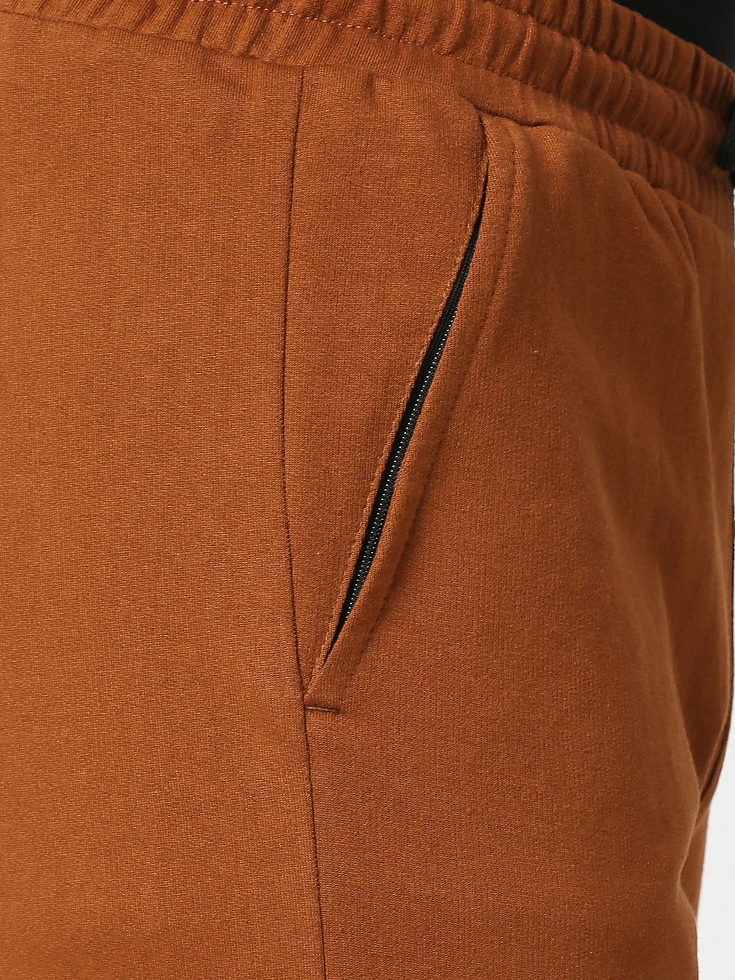 Fitz Brown Slim Fit Sports Joggers