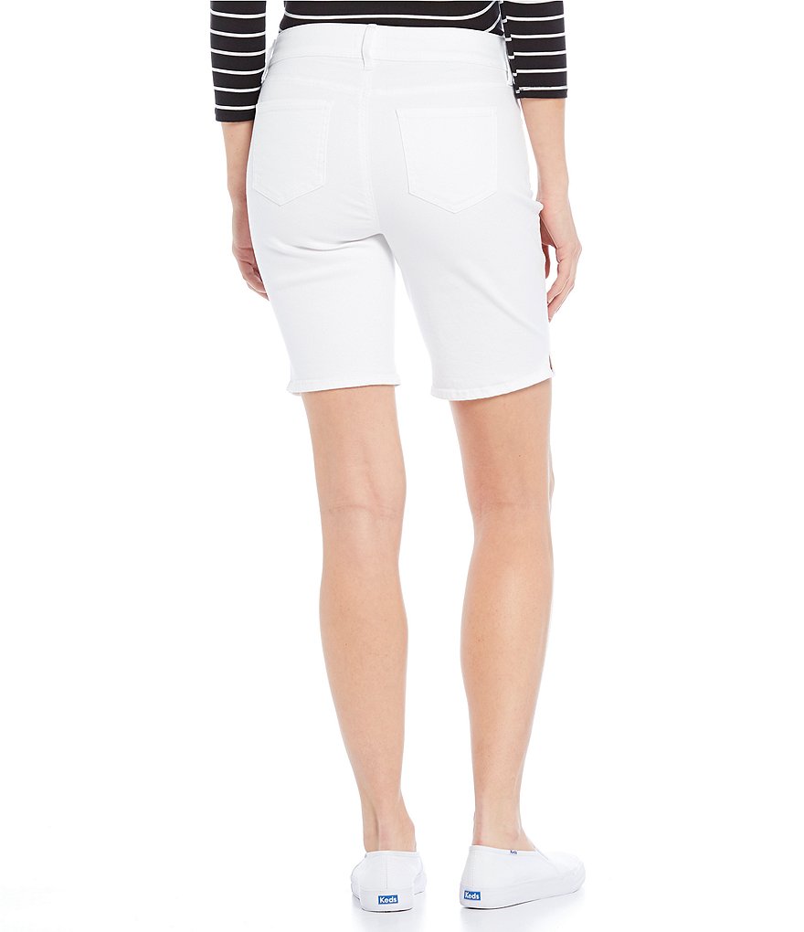 Allison Daley Petite Size True Navy Pull On Bermuda Shorts