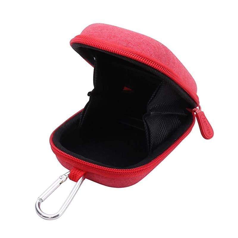 Hard Carrying Case for Canon PowerShot ELPH 180/190 Digital Camera (Carrying case, Red)