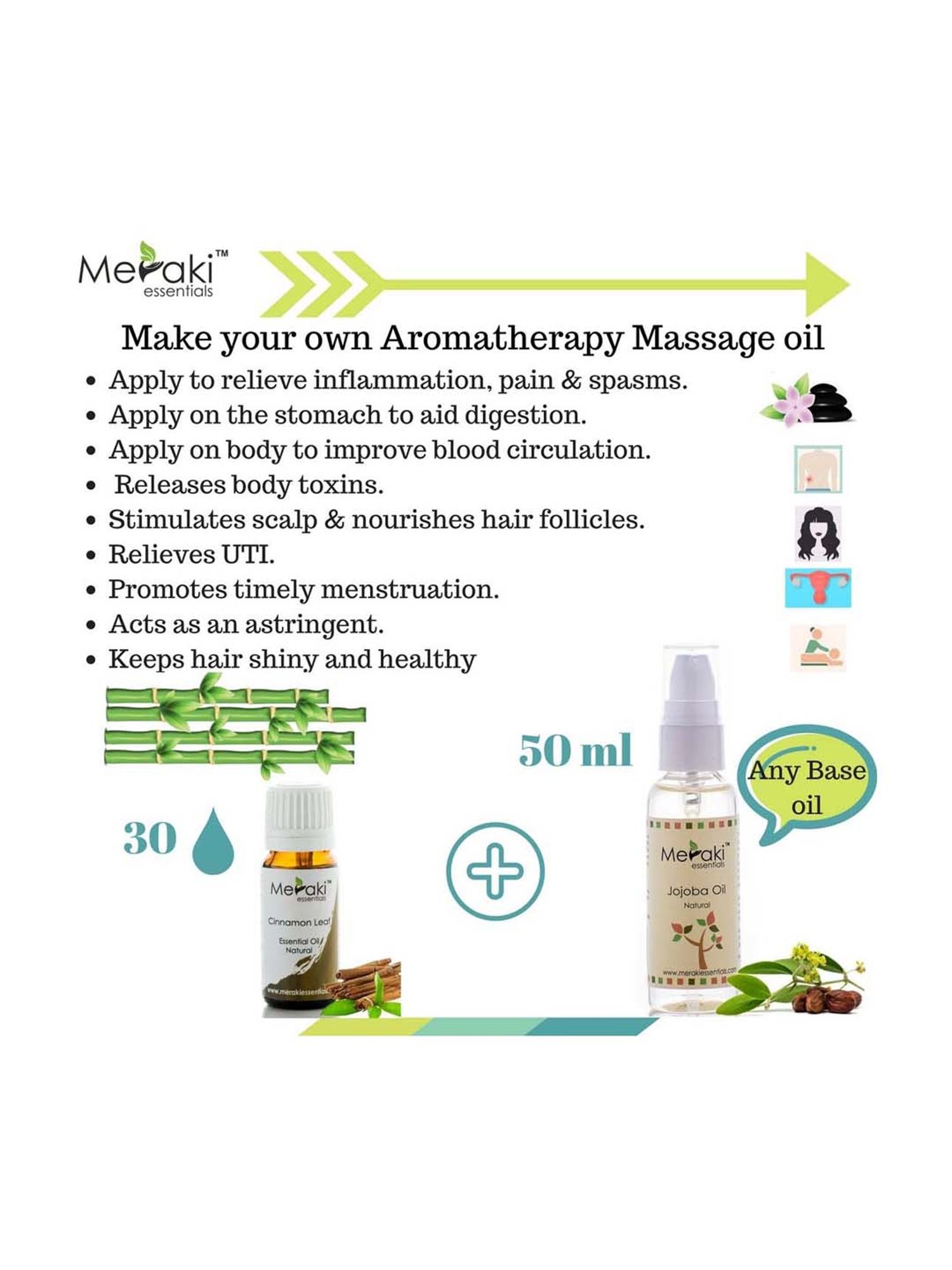 Meraki Essentials Cinnamon Leaf Essential Oil - 10 ml