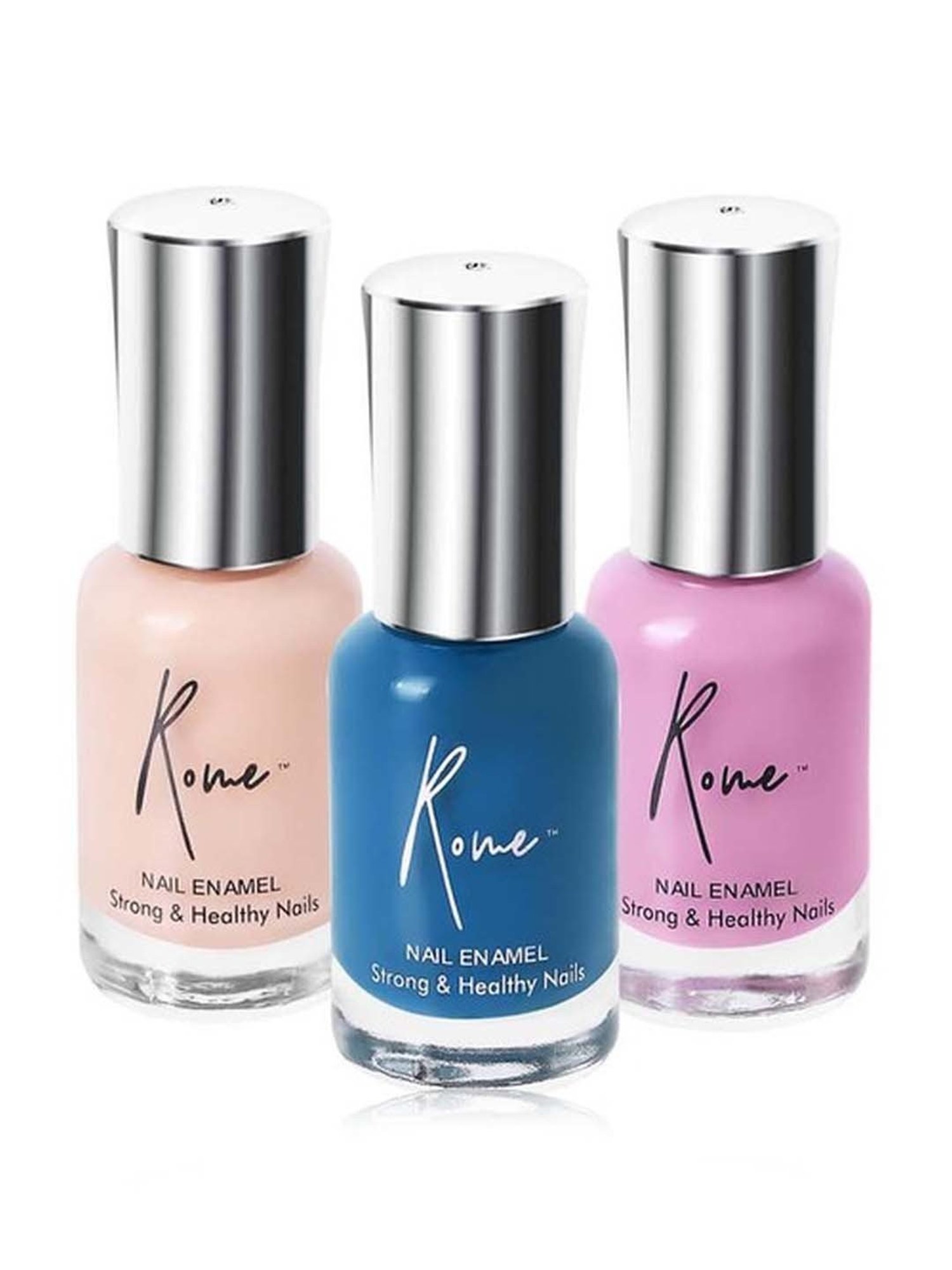 Rome Set of 3 Strong & Healthy Nail Enamel