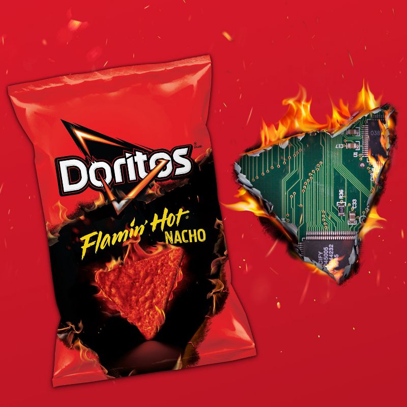 Doritos Flamin' Hot Nacho Cheese Tortilla Chips - 9.75oz