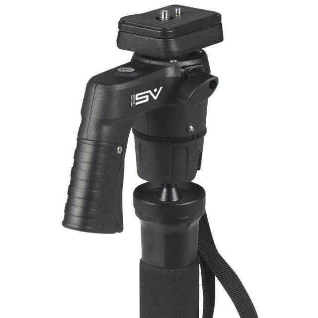 Smith-Victor QuikGrip Monopod with Pistol Grip Ball Head and Feet #700383