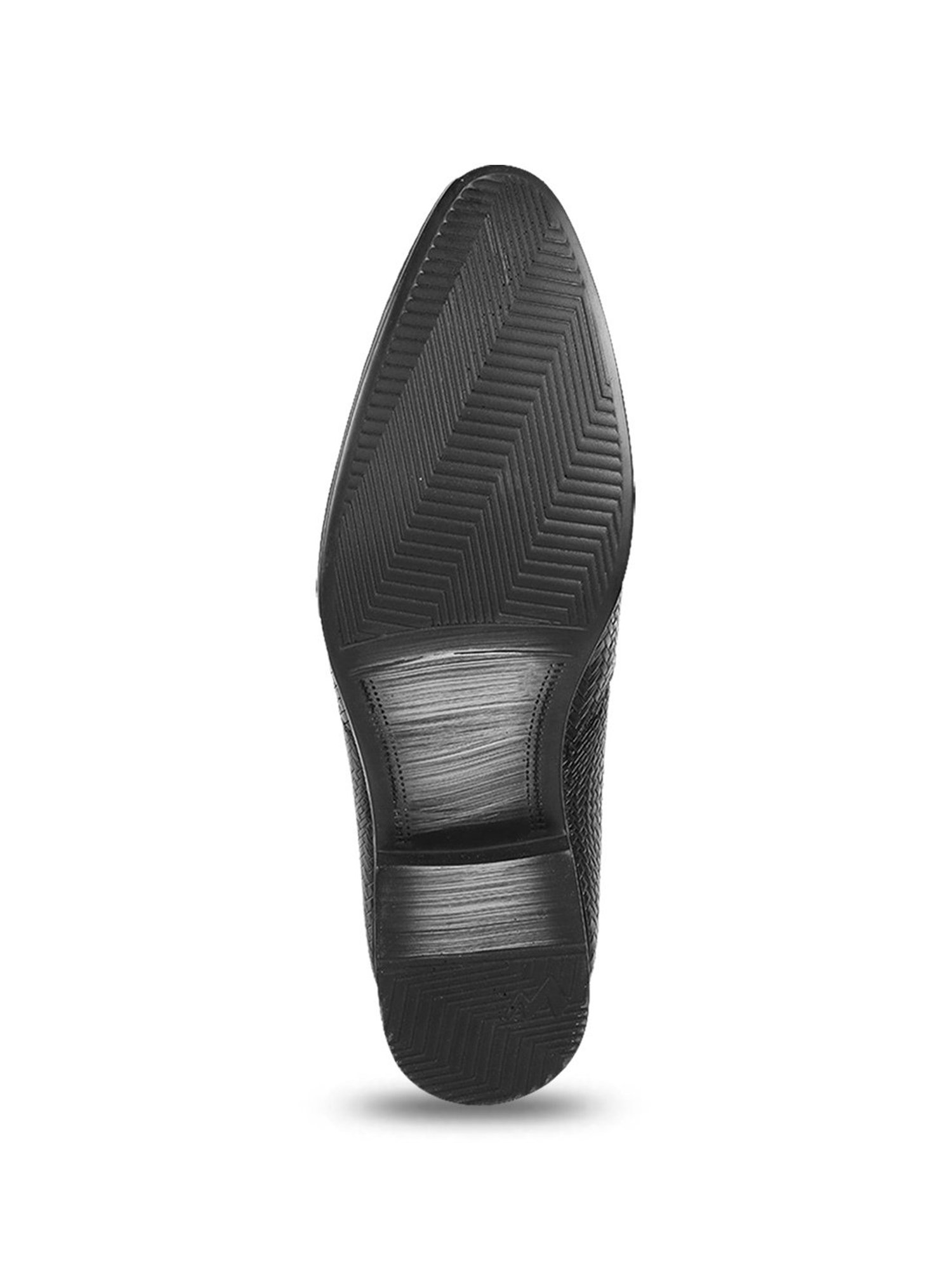 Metro Men's Black Formal Loafers