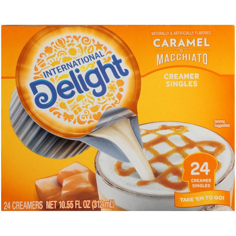International Delight Caramel Macchiato Coffee Creamer - 24ct