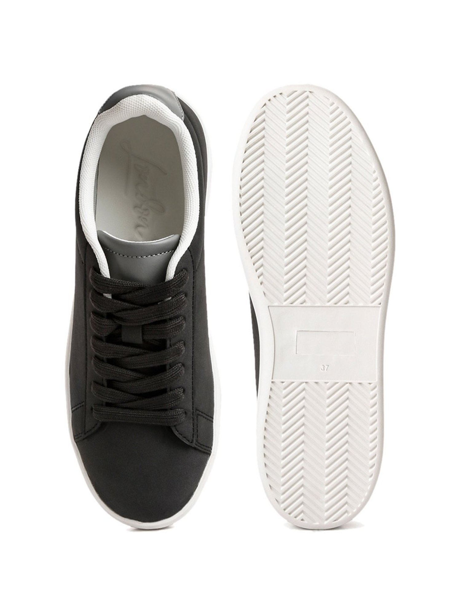 London Rag Women's Black Casual Sneakers