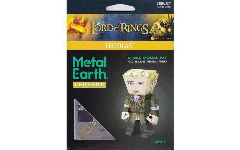 Fascinations Metal Earth Lord of The Rings Legolas 3D Metal Model Kit