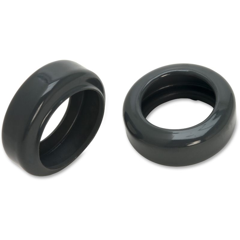 Lorell Caster Tire Floor Savers, Gray 49325