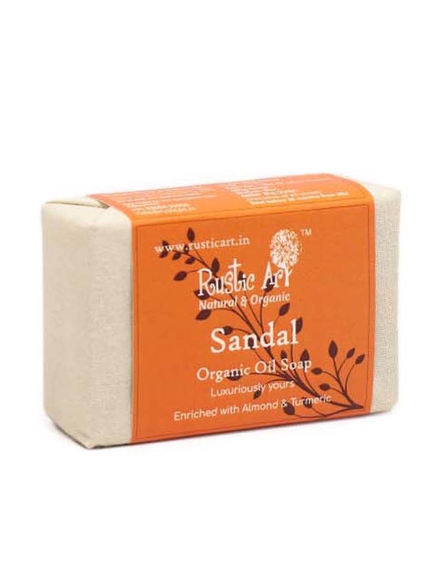 Rustic Art Sandal Soap - 100 gm