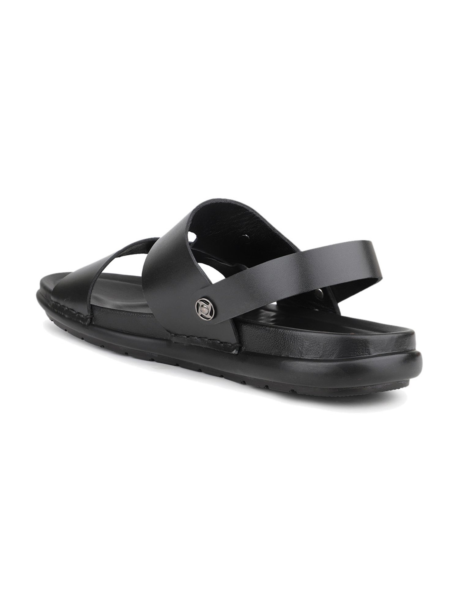 Atesber by Inc.5 Men's Black Sling Back Sandals