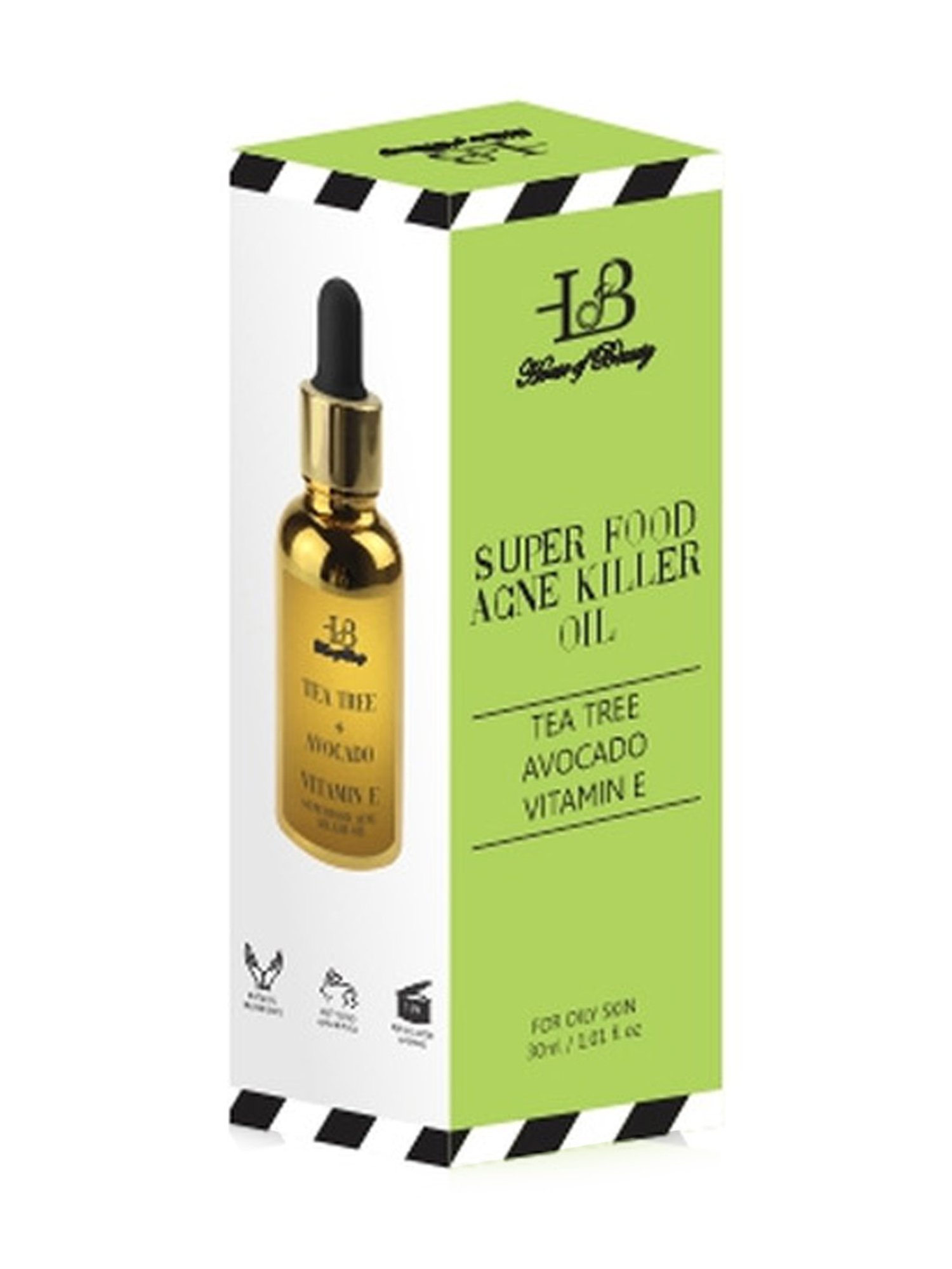 House of Beauty Super Food Acne Killer Oil - 30 ml