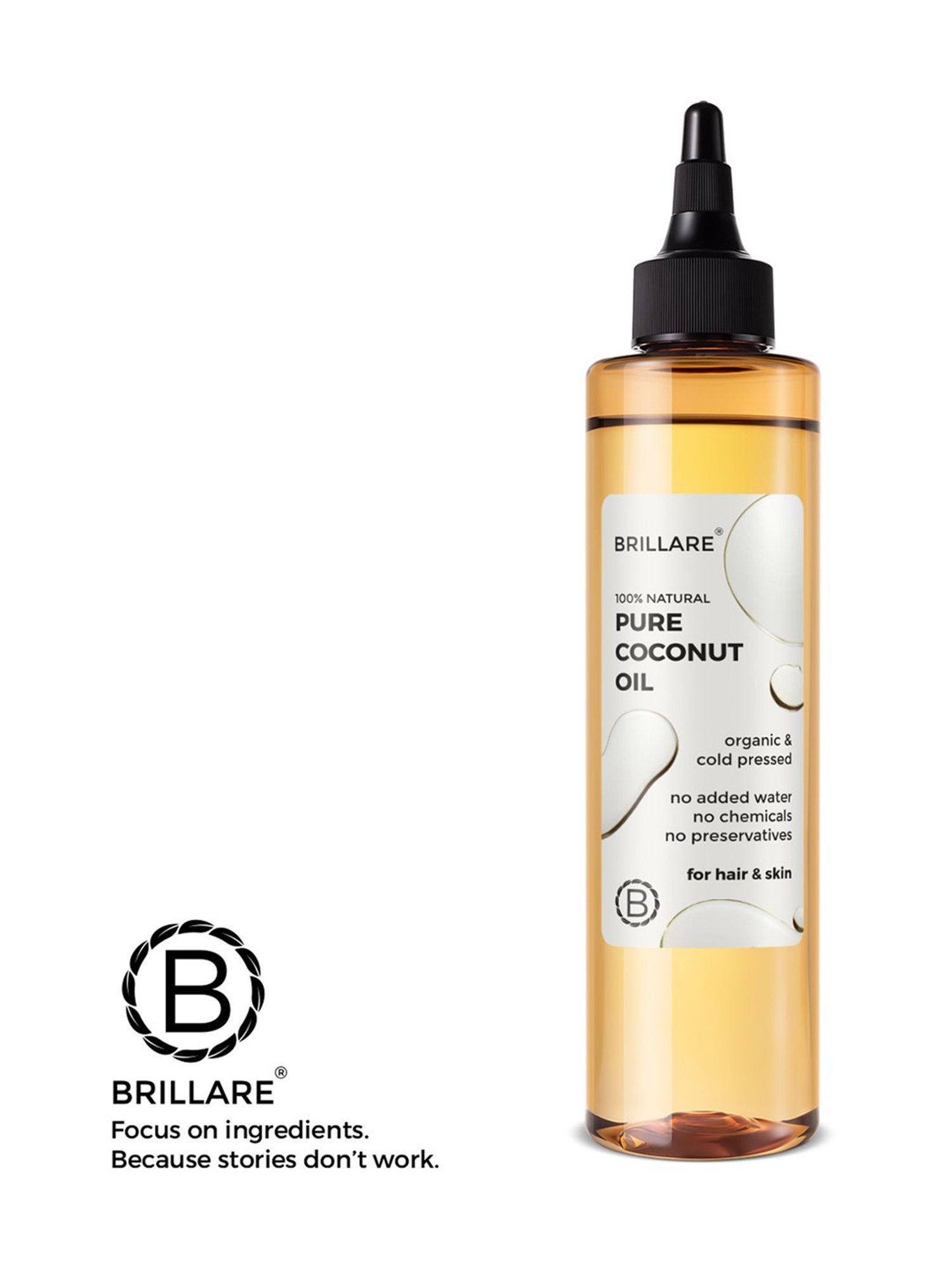 Brillare Pure Coconut Oil - 200 ml