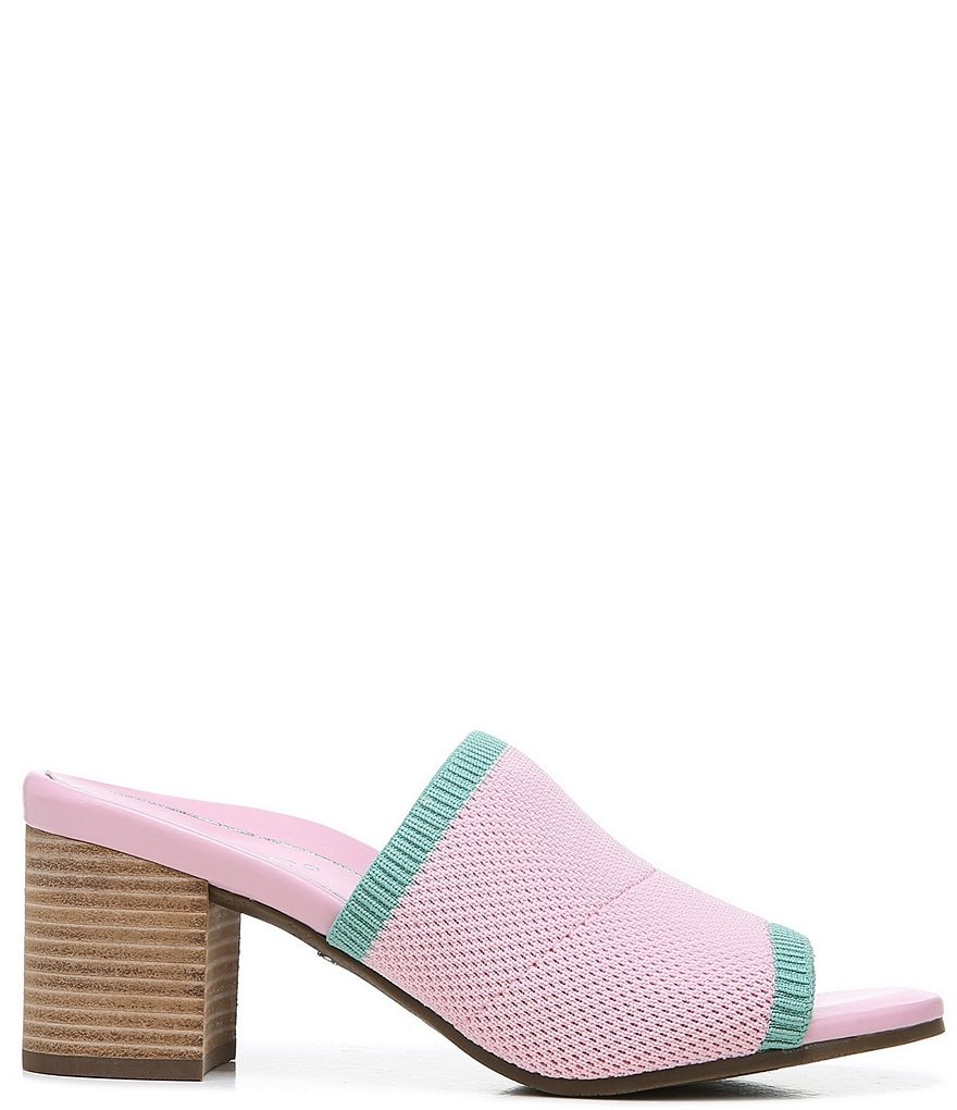 Vionic Fleur Knit Block Heel Mules