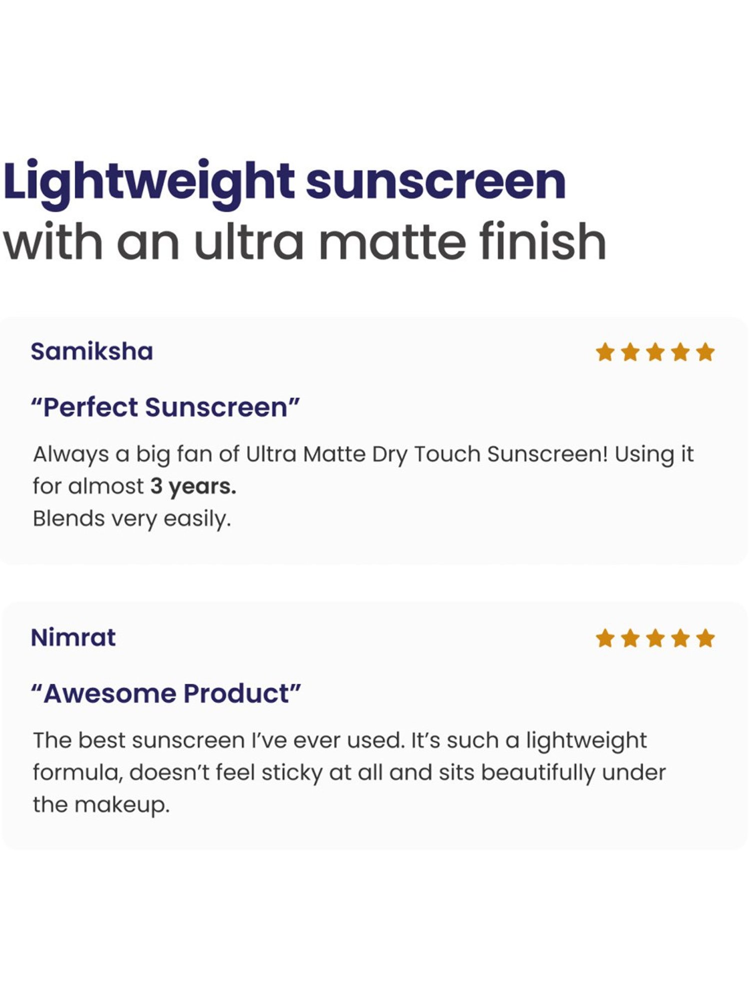 Re'equil Ultra Matte Dry Touch Sunscreen Gel SPF 50 PA++++ - 50 gm