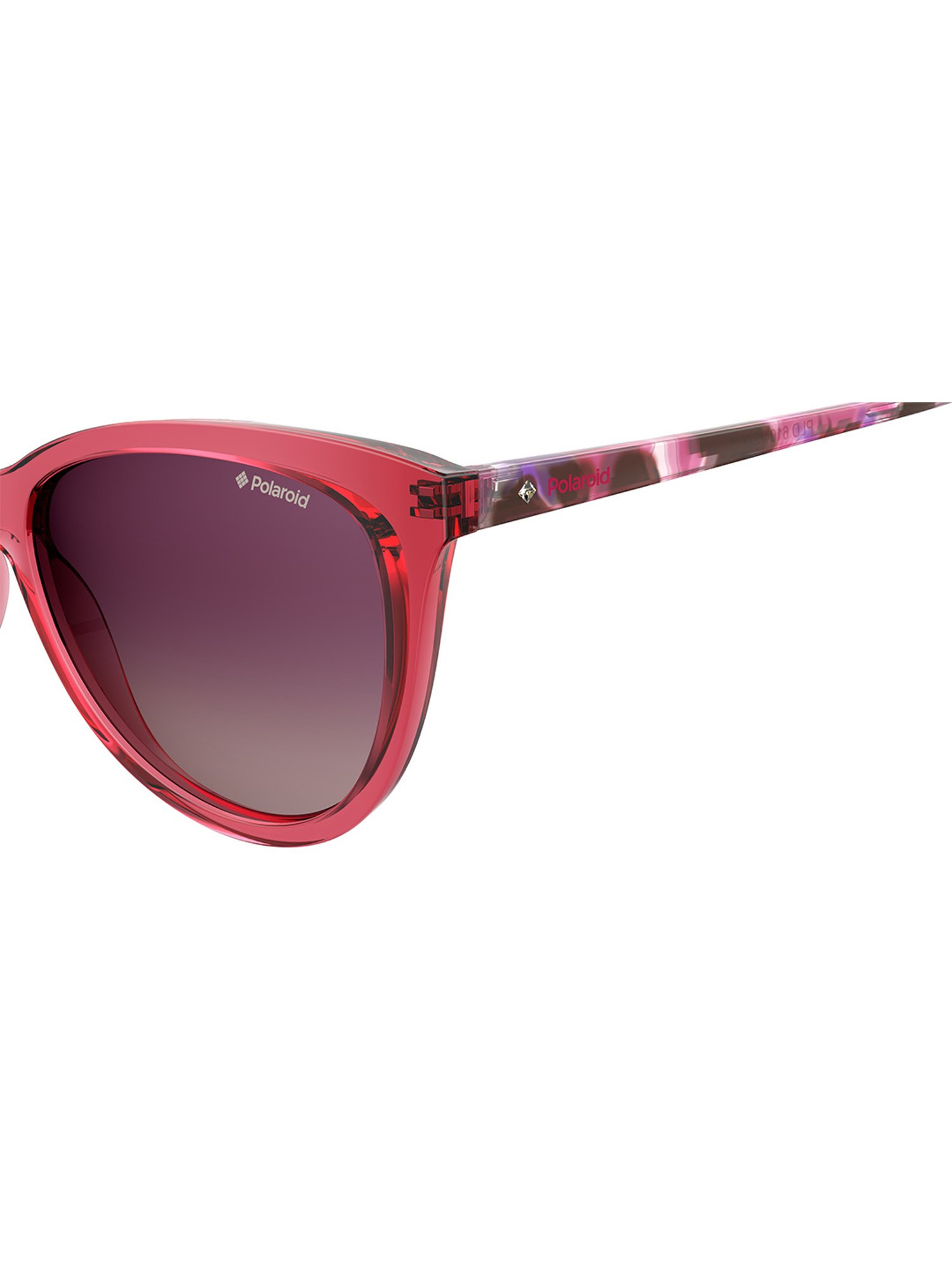 Polaroid Burgundy Cat Eye Sunglasses for Women
