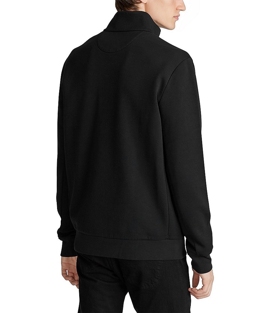 Cutter & Buck Big & Tall Traverse Stripe Performance Stretch Half-Zip Pullover