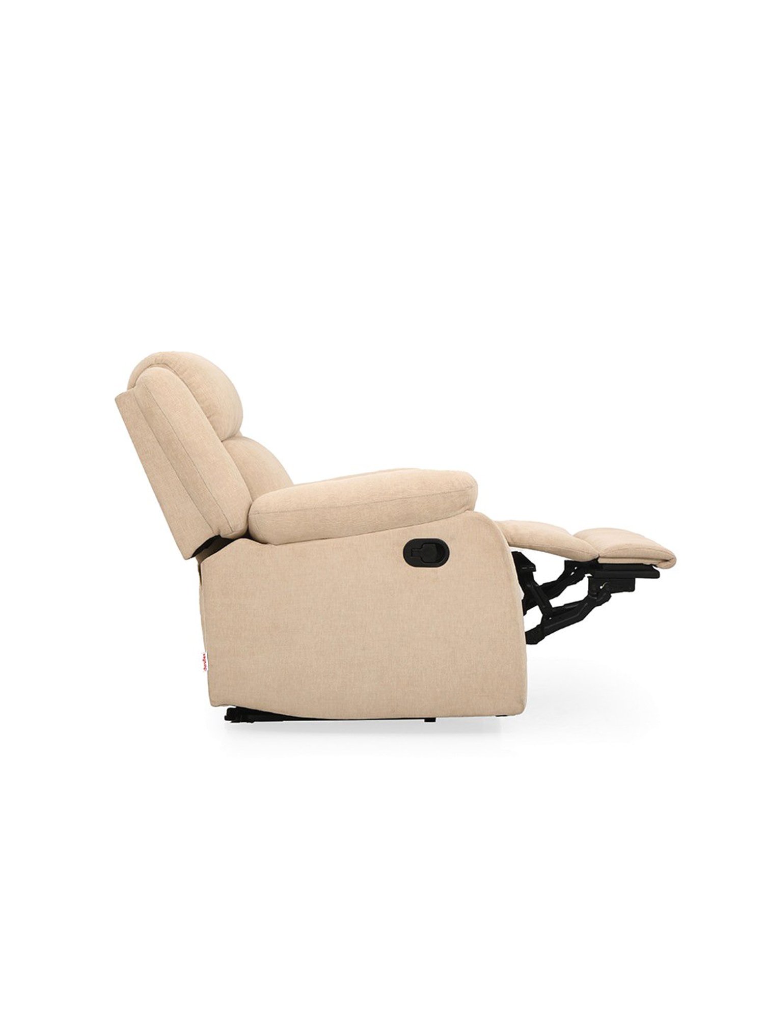 Duroflex Avalon Beige Pinewood Single Seater Recliner