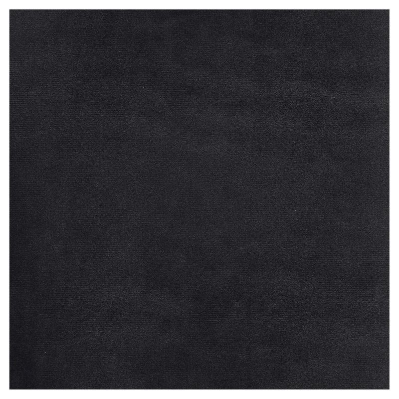 Velvet Rectangle Bench - Black - HomePop