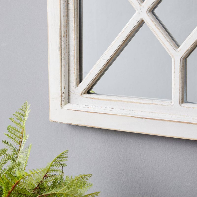 Fairfield Vintage Farmhouse Window Mirror - FirsTime