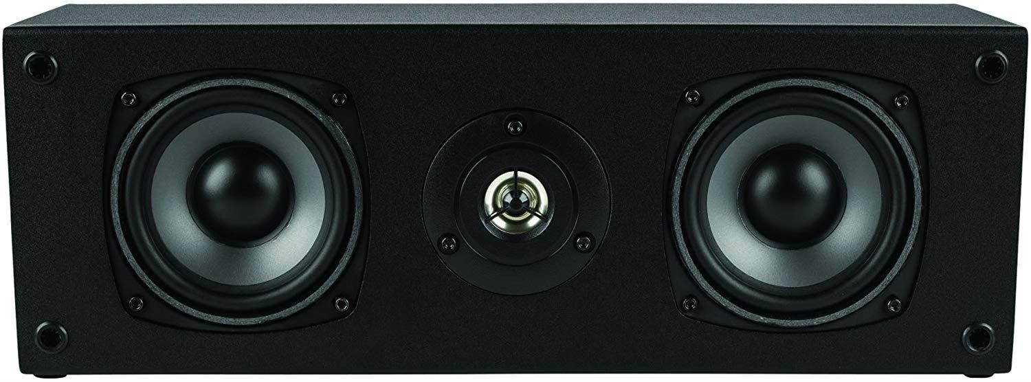 Dayton Audio C452 Dual 4-1/2" 2-Way Center Channel Speaker (Black)