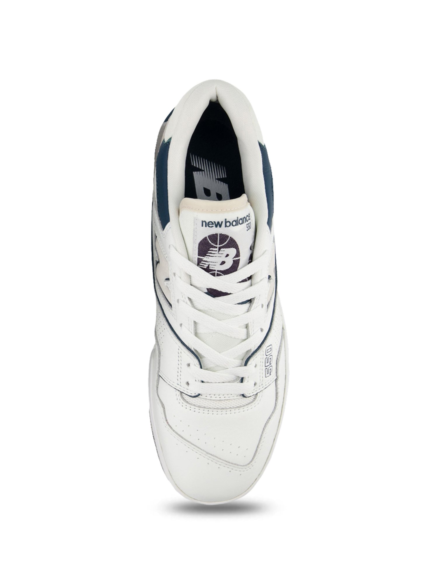 New Balance Men's White Casual Sneakers
