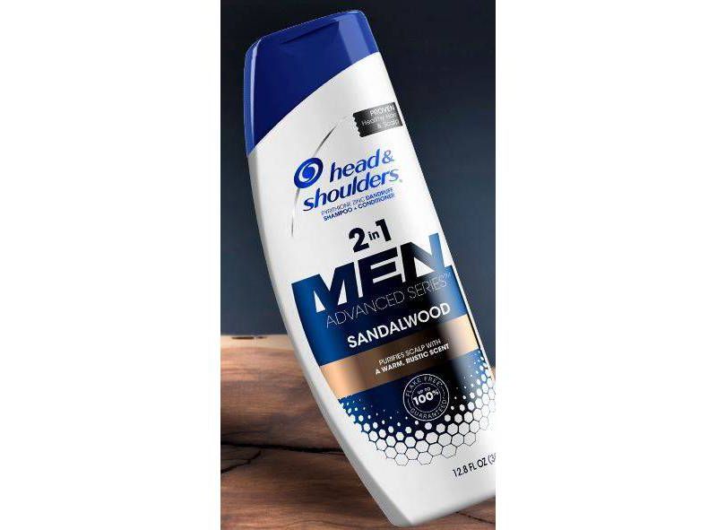 Head and Shoulders Advanced Series Sandalwood 2-in-1 Shampoo and Conditioner for Men - 12.8 fl oz